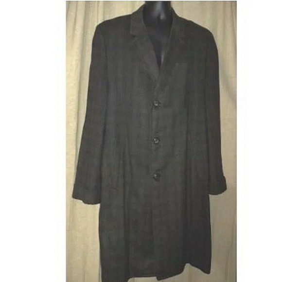Kuppenheimer** Quality full length Wool Over coat Large - Picture 9 of 15